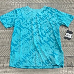 Hurley Kids Aqua Logo Tee